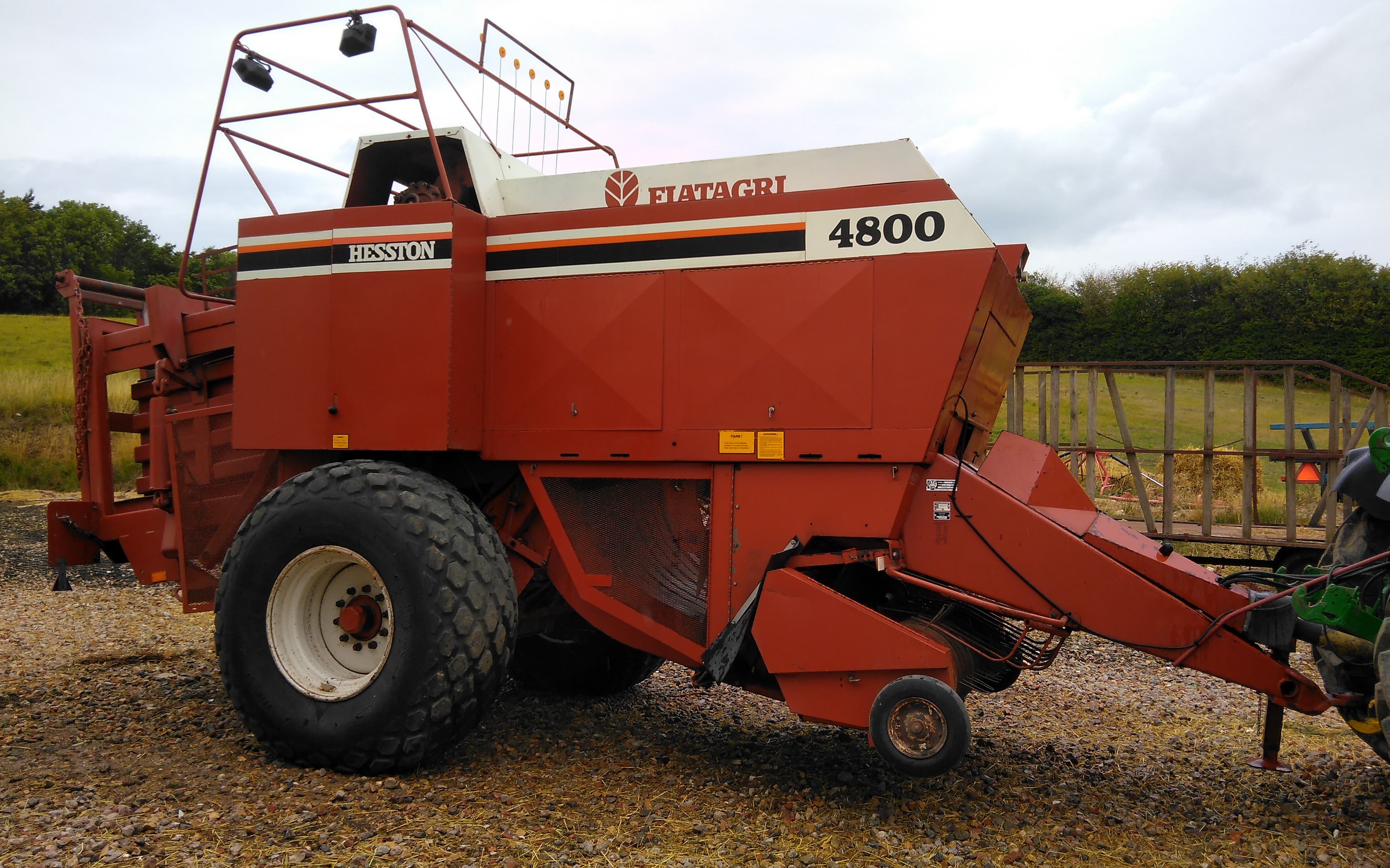 Ac schjødtesminde med Bigballepresser ved Sydals