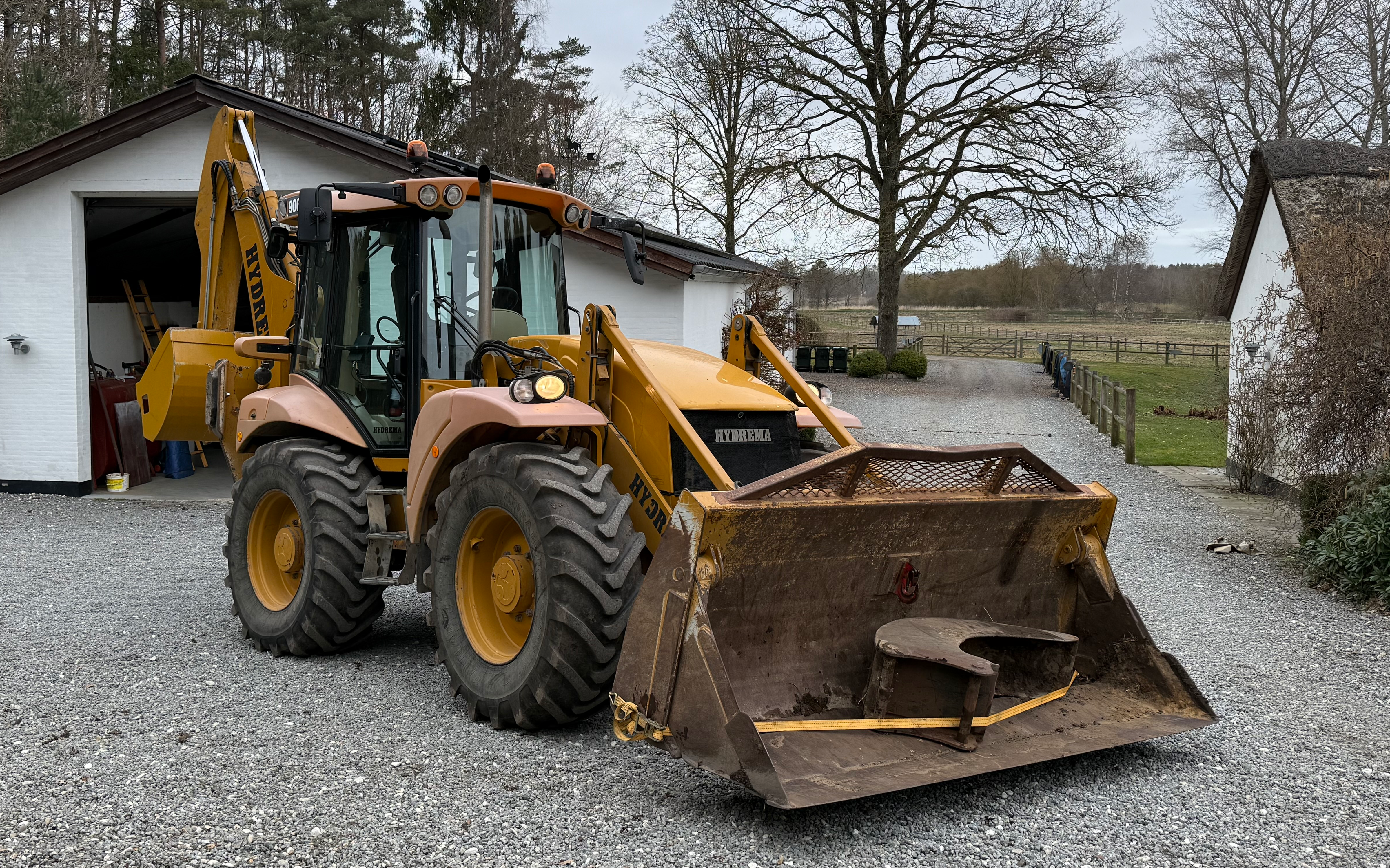 Djurslands maskinteknik  med Rendegraver ved Ebeltoft
