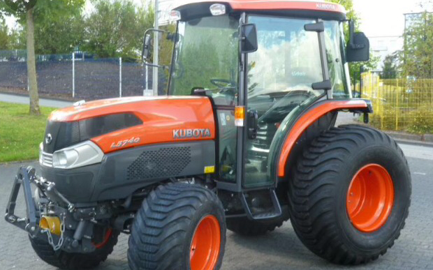 Jon nolan  with Verge/flail Mower at United Kingdom