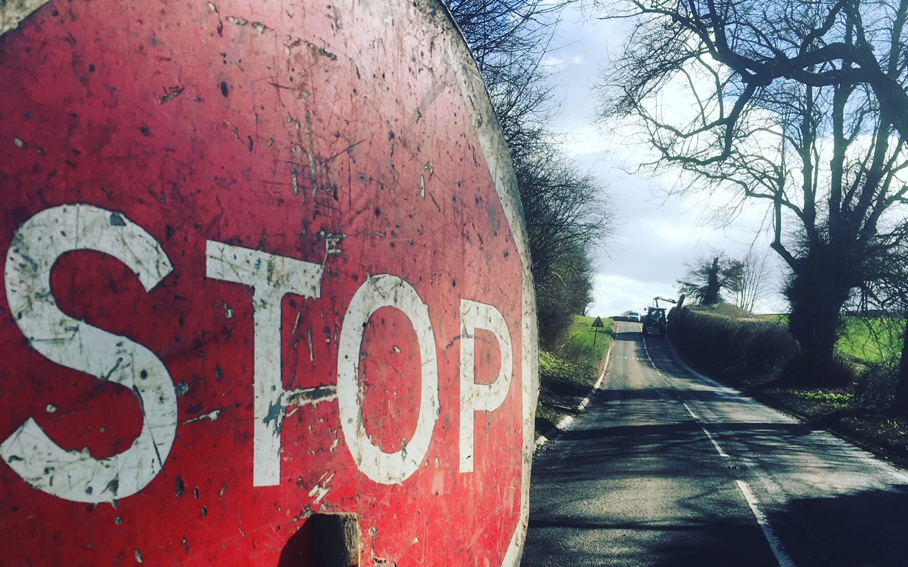 Manford farm contractors  with Hedge cutter at Oswestry