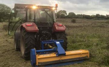 Mb land services  with Mower at Frampton Cotterell