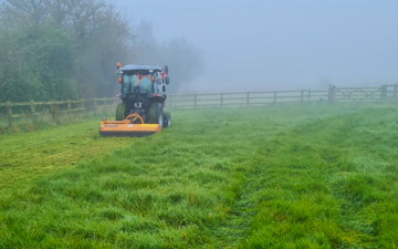 Gph landscape management  with Verge/flail Mower at Burton upon Trent