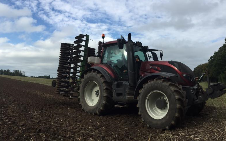 Spangsagergård med Tallerkenharve ved Skibby