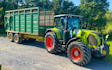 Mcf agri services with Silage/grain trailer at Kidwelly