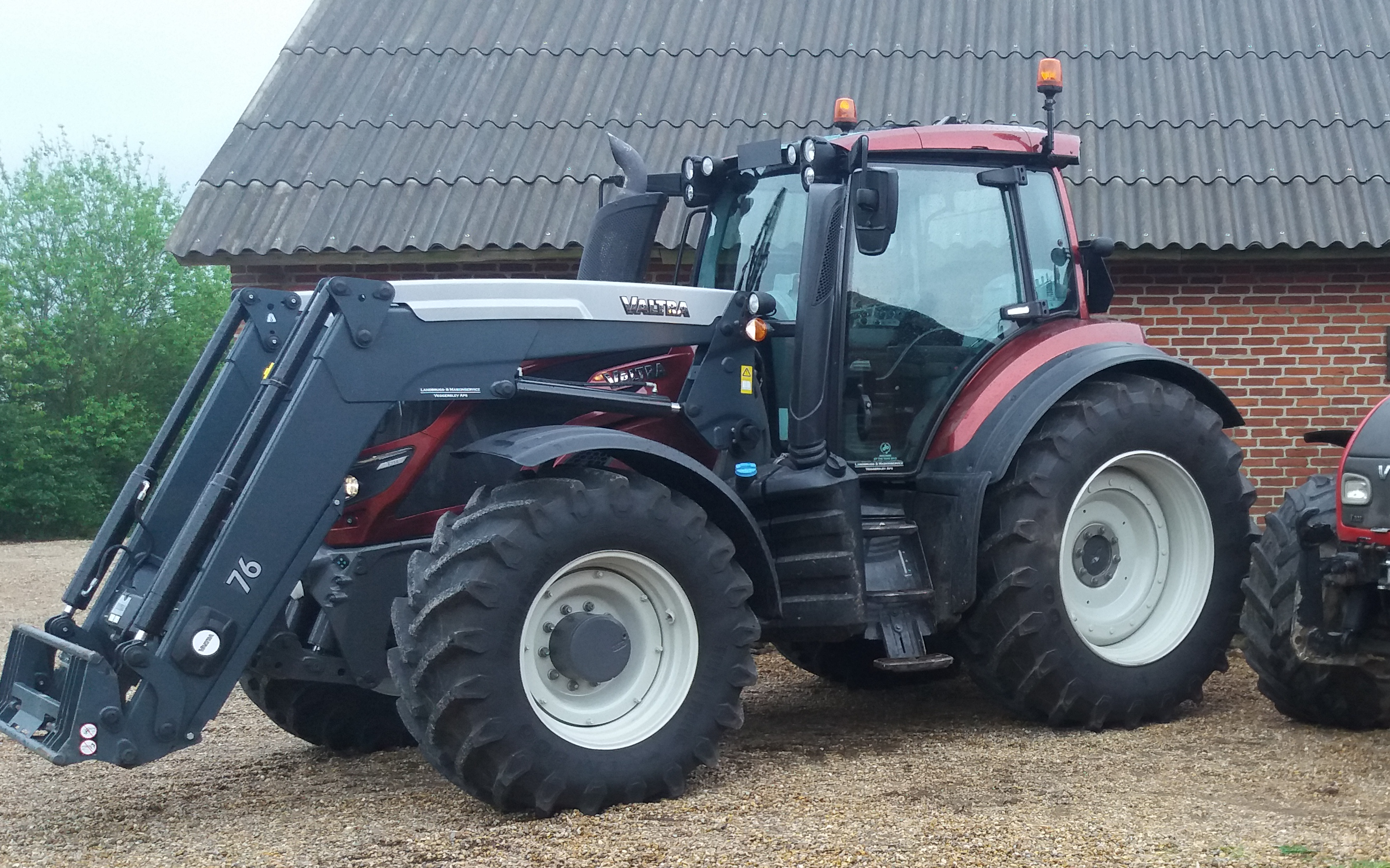 Grindløse entreprenør og maskinstation med Traktor 201-300 hk ved Bogense