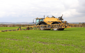 N a garford & sons with Self-propelled sprayer at Maxey
