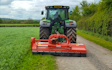 Sw machinery hire ltd with Verge/flail Mower at Lacock, Chippenham