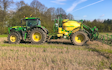David marshall agricultural contractor with Trailed sprayer at Albrighton