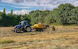 Greencrop forage & contracting with Large square baler at Russet Way