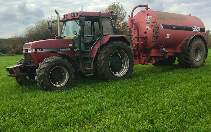 C.a.williams agri services with Tractor 100-200 hp at Twemlow Green