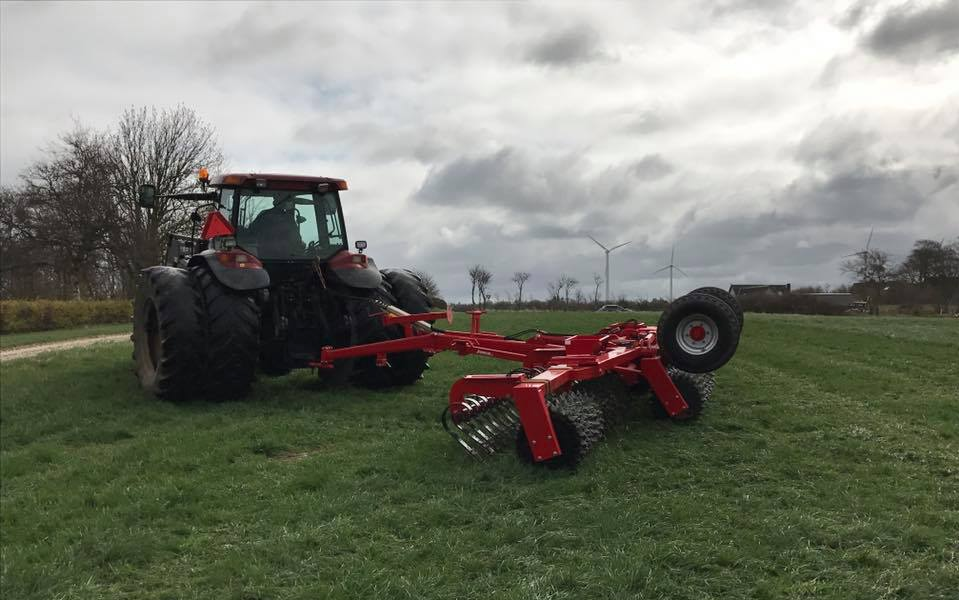 Egebjerg maskinstation med Tromle ved Vinderup