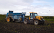 Jlr farm services with Manure/waste spreader at Misterton