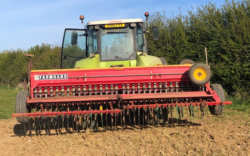 Kaleb cooper contracting ltd with Drill at Heythrop