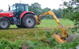 Horn agricultural with Hedge cutter at United Kingdom