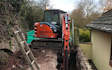 John clements contracting ltd with Excavator at Camomile Way