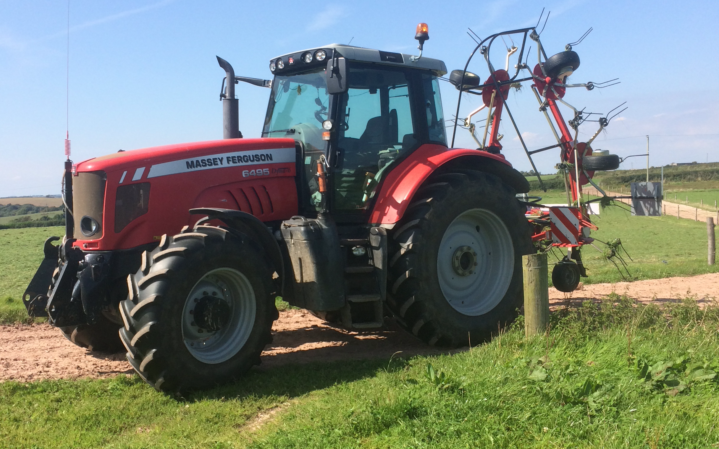 Chris bowden contractors   with Tedder at Lanivet