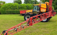 Chris lovett agri  with Tractor-mounted sprayer at Bulwark