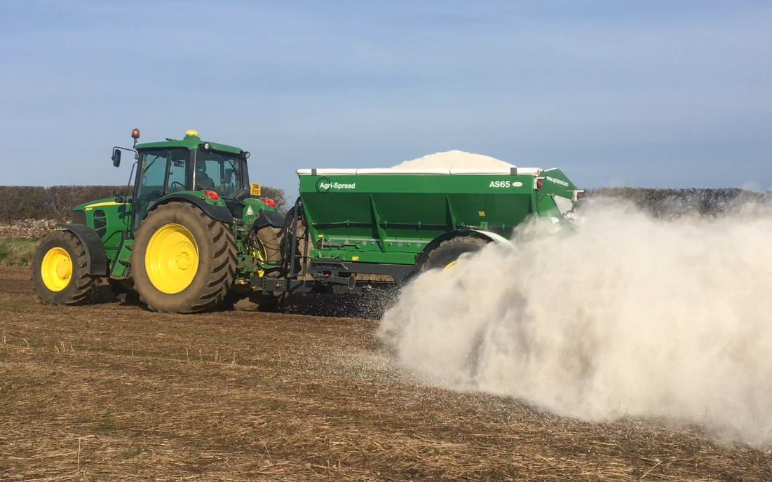 Robert carswell and sons with Manure/waste spreader at United Kingdom