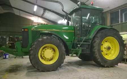 Blomgren maskin service  med Traktor 201-300 hk ved Augustenborg