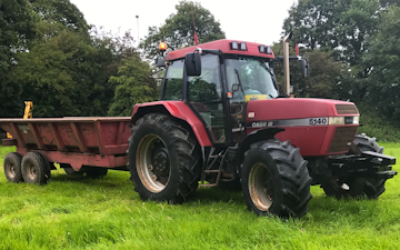 C.a.williams agri services with Tractor 100-200 hp at Twemlow Green