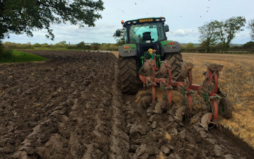 A c harris contracting  with Plough at Kingston Seymour