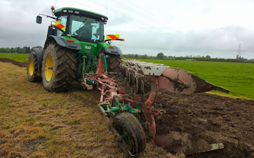 Chapman agriculture ltd  with Plough at Cust