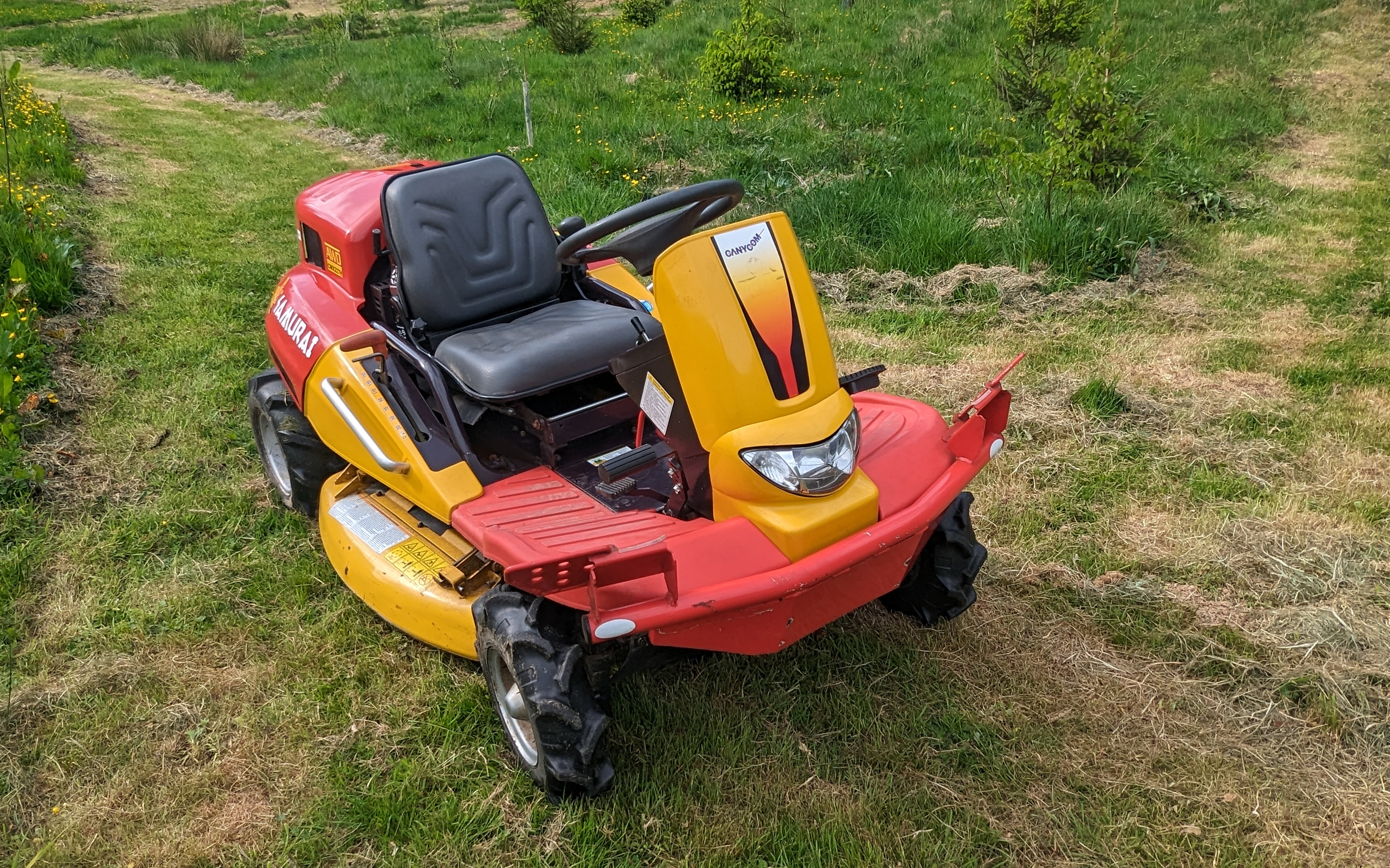 Mid wales mechanical with Lawn mower at Newtown