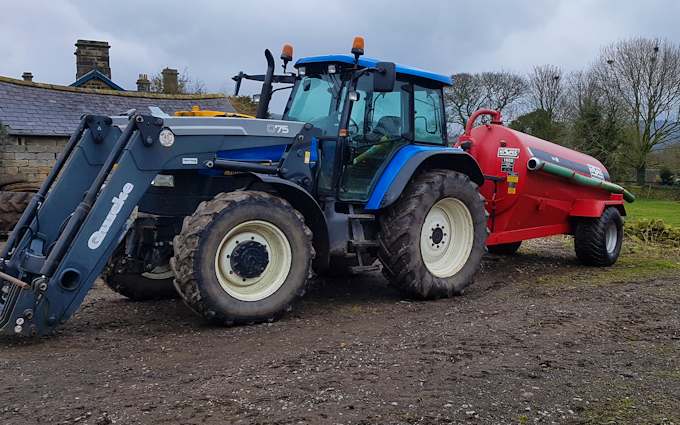 M sheldon agriculture and groundcare  with Slurry spreader/injector at Baslow