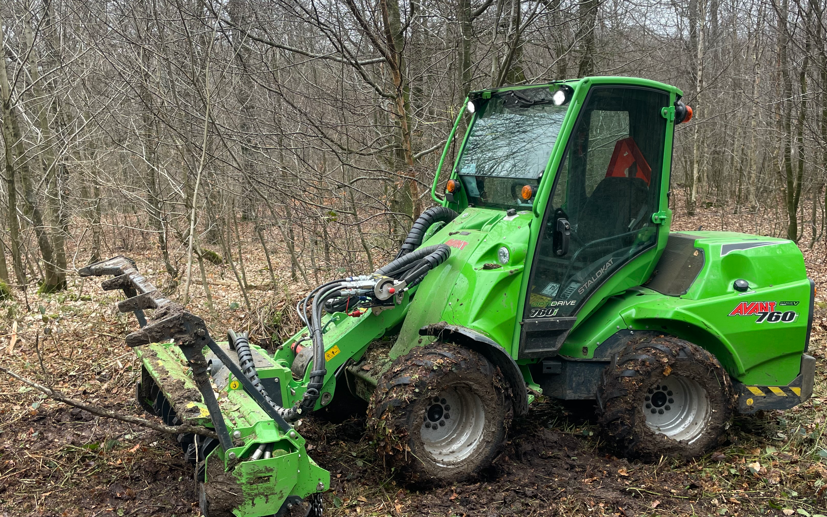 Anders skovrup med Knuser ved Vojens