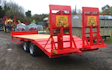 Jlr farm services with Low loader at Misterton