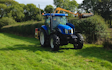 S.redfern & son with Hedge cutter at United Kingdom