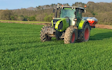 Gdp agricultural contracting with Fertiliser application at Presteigne