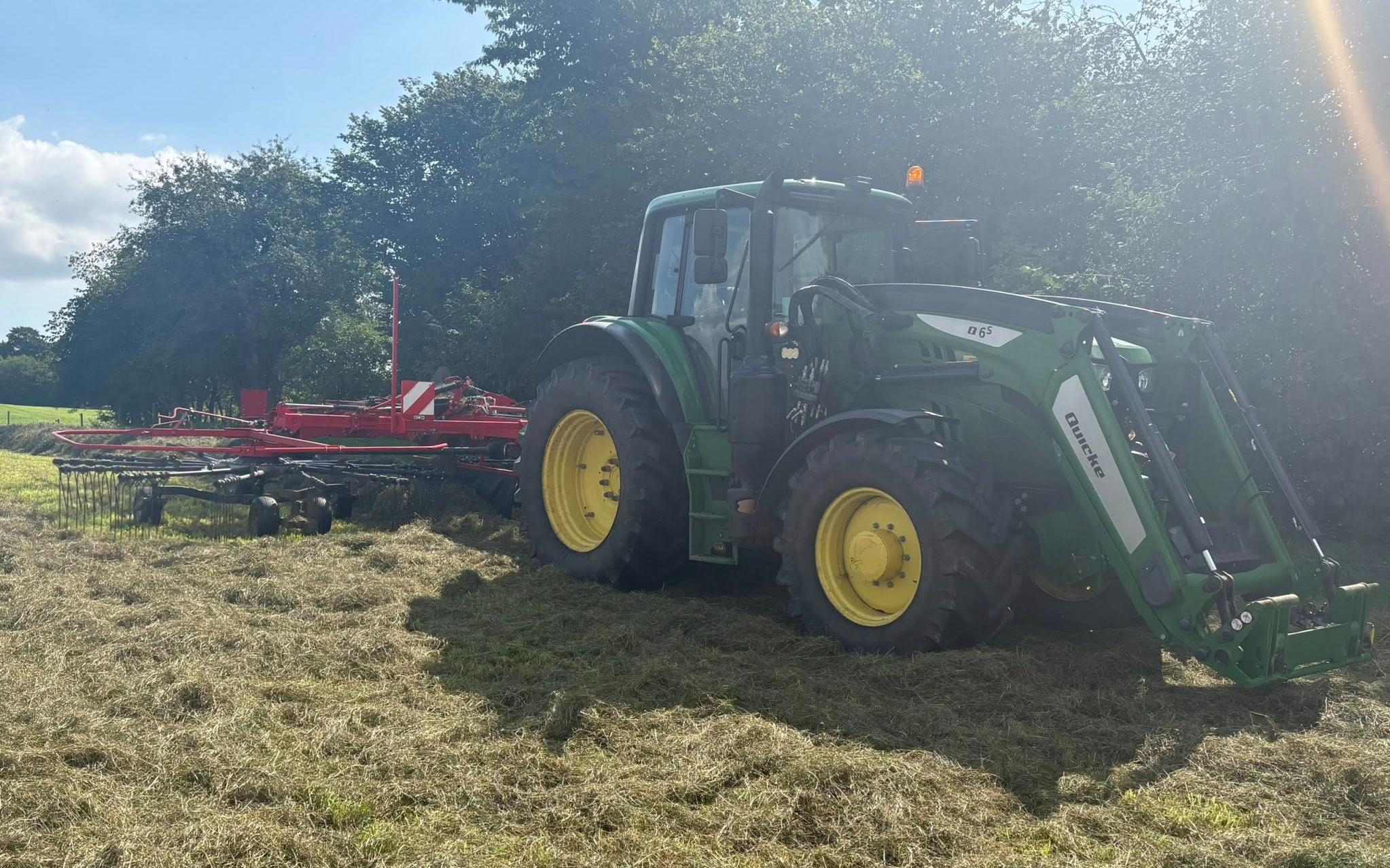 Utofts græsservice med Samler ved Barrit