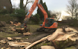 Askew forestry with Excavator at Lawkland