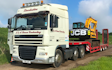 J turner contracting with Excavator at Coningsby