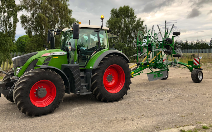 D.j. o’neill agri contracts with Rake at Gwernaffield