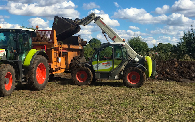 A . d with Telehandler at United Kingdom