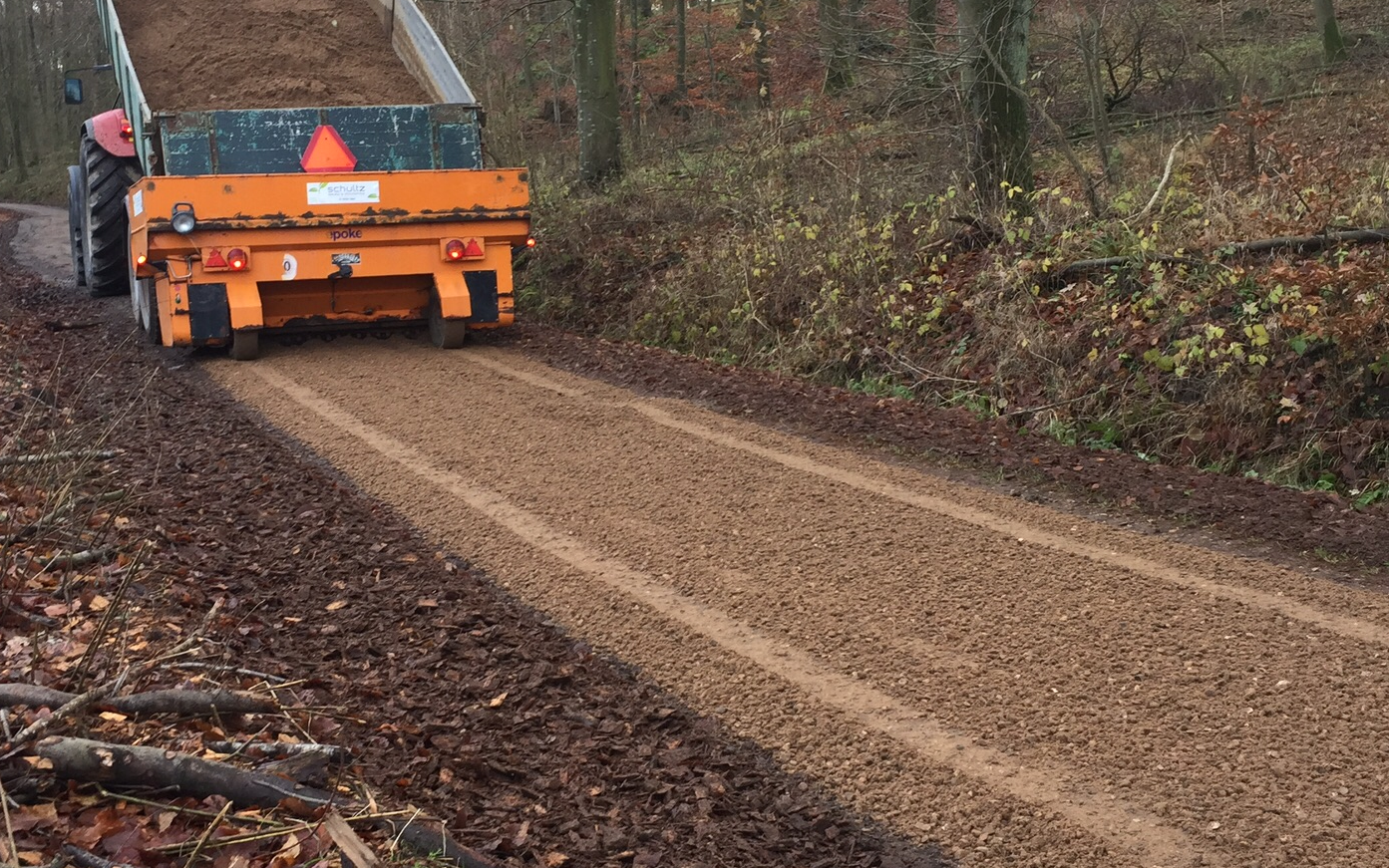 Schultz anlæg & vedligehold med Vejudlægning ved Kolding