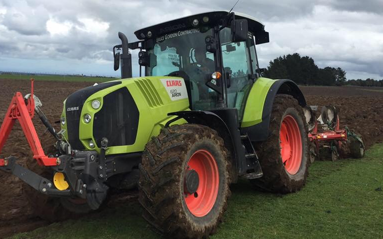 Bruce gordon contracting  with Plough at Marton