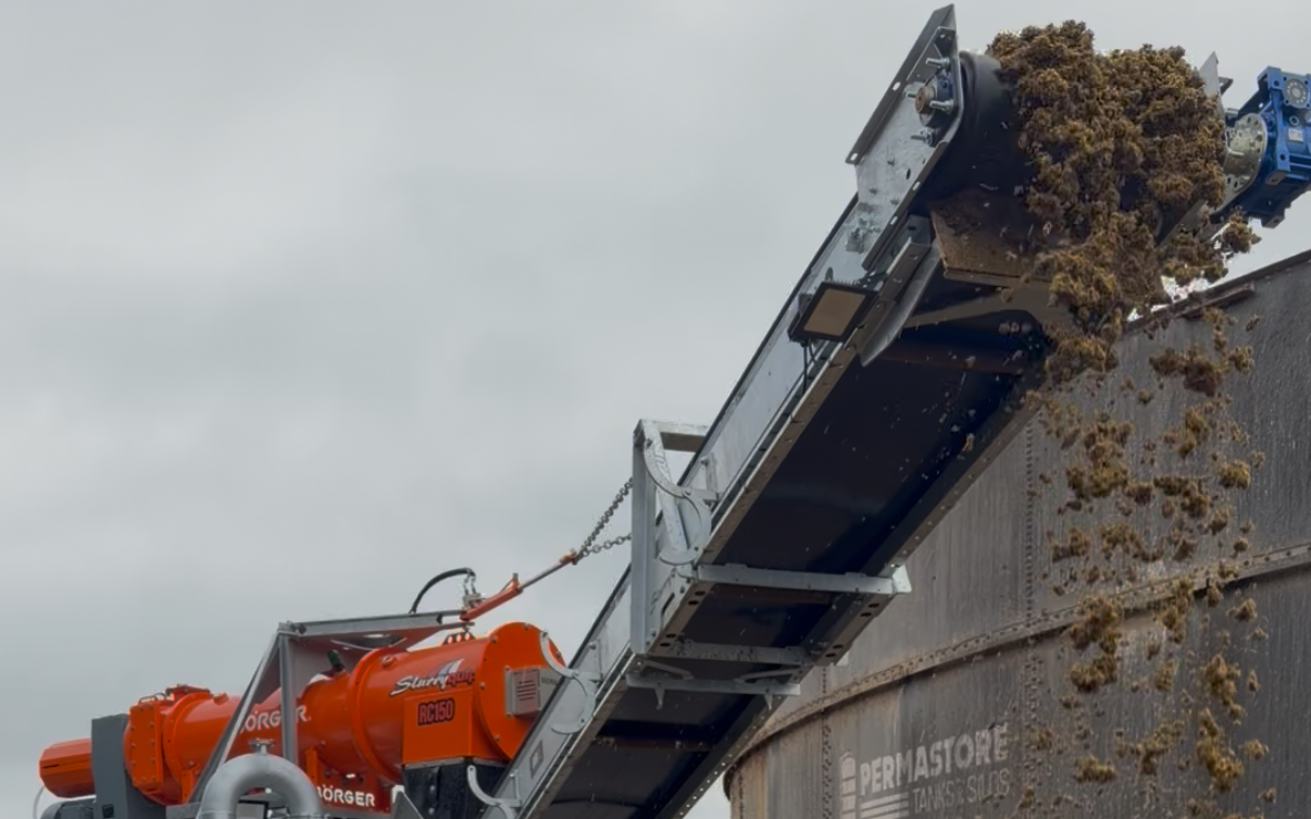 Htbs agriculture with Slurry pump at Chirton