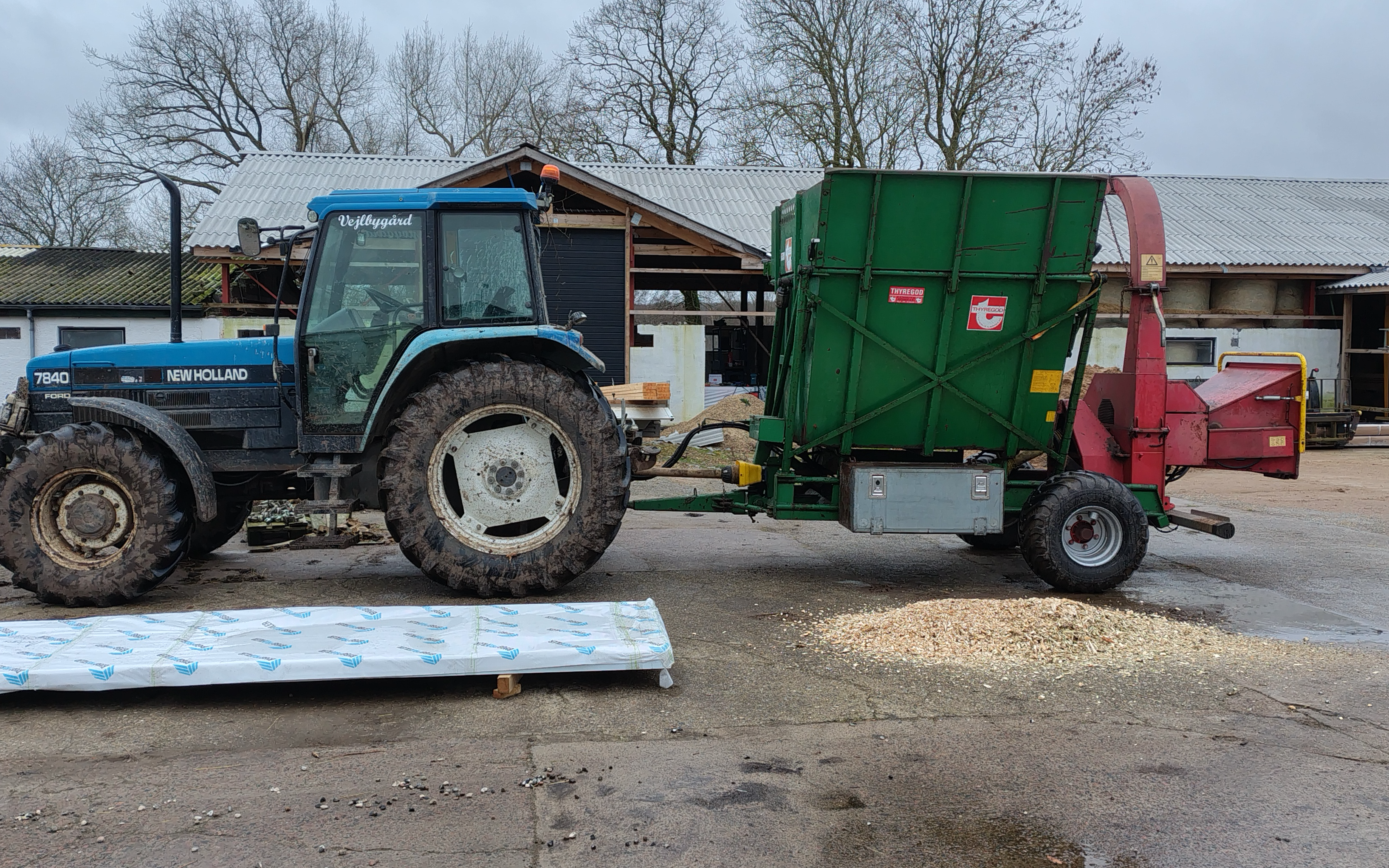 Vejlbygård med Flishugger ved Fredericia