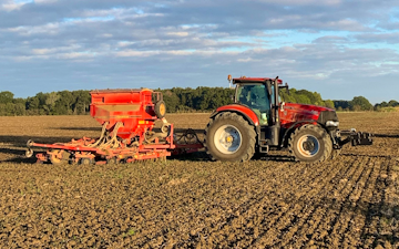 James knight farms with Drill at United Kingdom