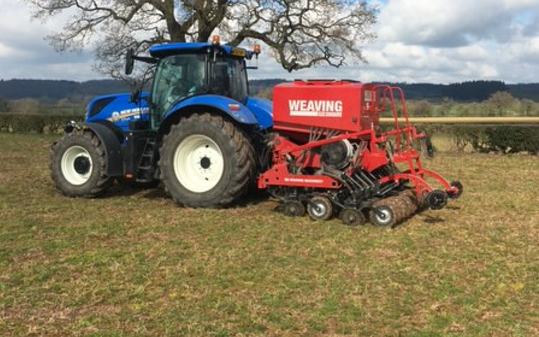 Gdp agricultural contracting with Drill at Presteigne