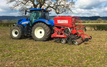 Gdp agricultural contracting with Drill at Presteigne