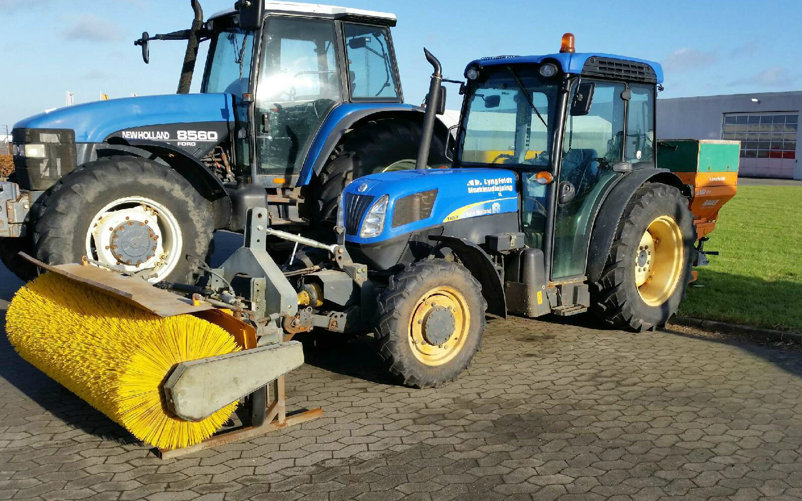 Lyngfeldt a/s med Snerydning ved Hadsten