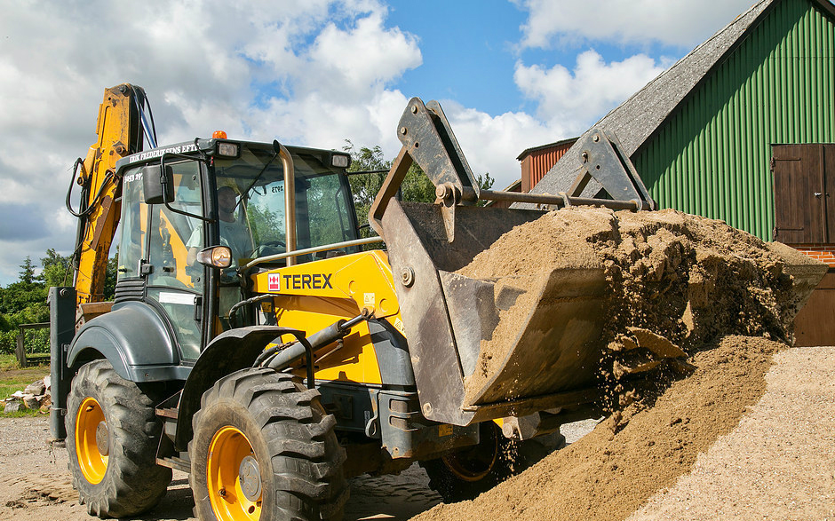 Erik frederiksens eftf aps med Rendegraver ved Sakskøbing