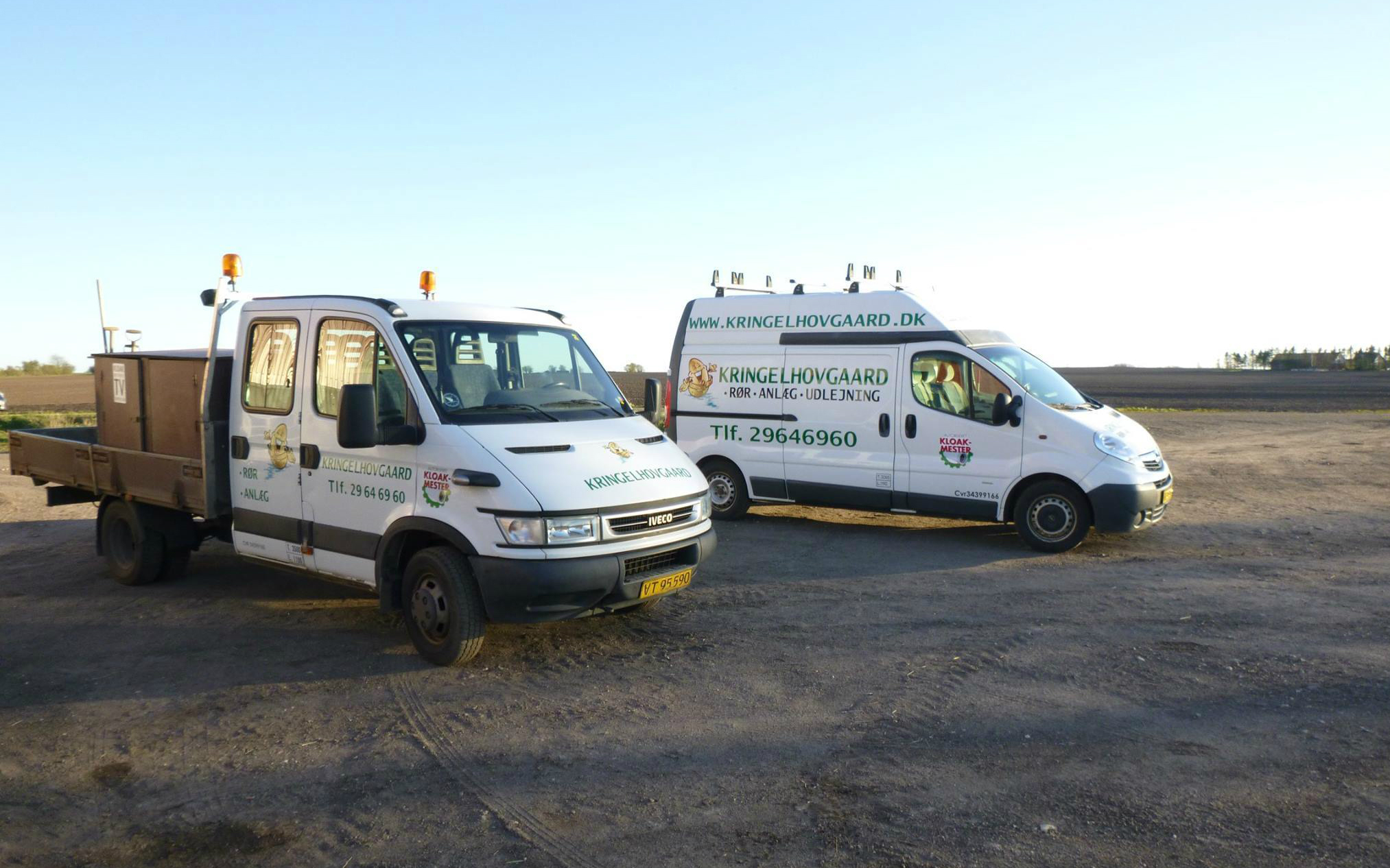 Kringelhovgaard rør og anlæg med Kloakservice ved Tjele