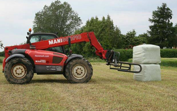 Havemark maskinservice med Teleskoplæsser ved Haslev