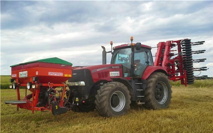Varnæsløkke maskinstation og kloakmester aps med Såmaskine ved Aabenraa