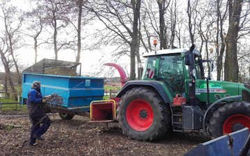 Varde maskinstation amba med Flishugger ved Varde